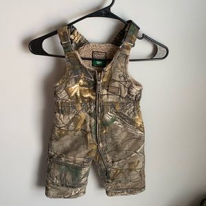 Boy camo bibs